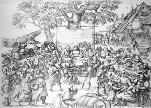 結婚披露宴、1560 作： Pieter van der Borcht