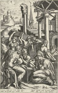 羊飼いの礼拝 作： Pieter van der Heyden