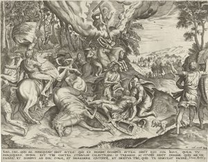 パウロの回心 作： Pieter van der Heyden