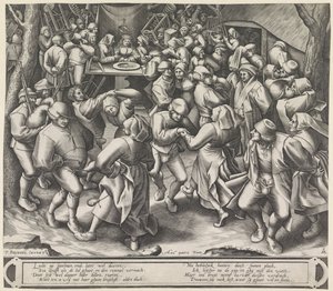 ファームウエディングで踊る 作： Pieter van der Heyden
