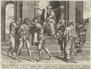 洗礼者ヨハネの捕獲 作： Pieter van der Heyden