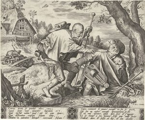 二人の盲人のたとえ話 作： Pieter van der Heyden