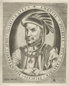 サヴォイア公エマニュエル・フィリベールの肖像 支配者の肖像（連載タイトル） 作： Pieter van der Heyden
