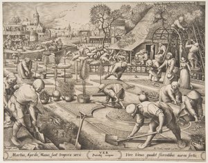 The SeasonsのSpring Ver、1570。 作： Pieter van der Heyden