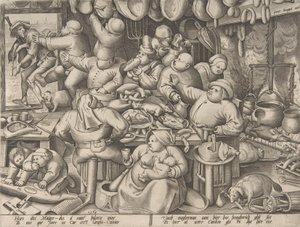 ファット キッチン、1563 年。