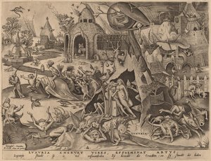 欲望 作： Pieter van der Heyden after Pieter Bruegel the Elder