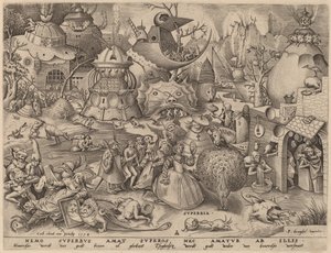 誇り 作： Pieter van der Heyden after Pieter Bruegel the Elder