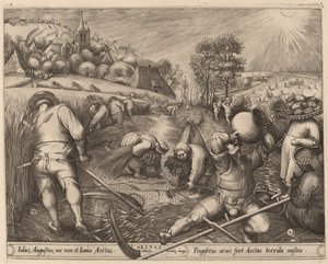 夏 作： Pieter van der Heyden after Pieter Bruegel the Elder