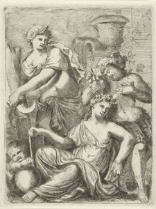 ケレス、バッカス、ヴィーナス 作： Pieter van der Plas (II)