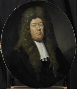 1668 年に選出されたオランダ東インド会社のロッテルダム商工会議所長、アドリアーン パエツの肖像 作： Pieter van der Werff