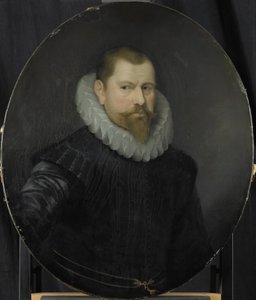 1602年に選出された、オランダ東インド会社のロッテルダム商工会議所のディレクターであるコーネリス・マトリエフ・ザ・ヤンガーの肖像 作： Pieter van der Werff