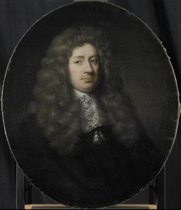 1677 年に選出されたオランダ東インド会社のロッテルダム商工会議所のディレクター、ドミニクス ロスマレの肖像