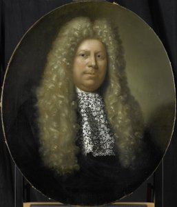 1689年に選出されたオランダ東インド会社のロッテルダム商工会議所のディレクター、ジェイコブ・デーンの肖像 作： Pieter van der Werff