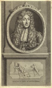 イギリスのジェームズ2世の肖像 作： Pieter van der Werff
