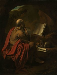 聖ジェローム 作： Pieter van der Werff