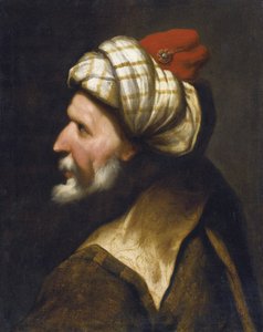 Khizir Khayr ad-Din (Ad Din) dit Barberousseの肖像 作： Pietro  Della Vecchia