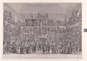 1787年のルーヴル美術館での展覧会