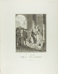 6世紀末の身体的・道徳的衣装の記念碑』より「注意事項 作： Pietro Antonio Martini