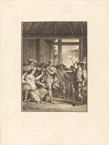 新しい世界の発見 作： Pietro Antonio Martini after Jean Michel Moreau