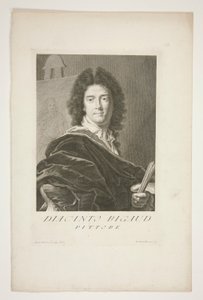 イアサント・リゴーの肖像 作： Pietro Antonio Pazzi