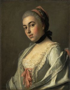 アンナヴォロンツォヴァ伯爵夫人の肖像、1760年頃 作： Pietro Antonio Rotari