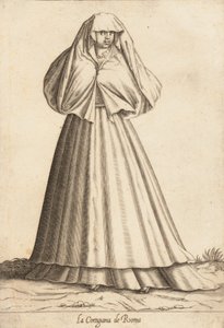 ラ・コルティジャーナ・デ・ローマ 宮廷女官 1580年頃 作： Pietro Bertelli.
