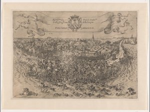 オースターヴェールの戦い、1567年 作： Pietro Carrocci