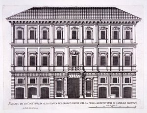 ローマのパラッツォディローマのパラッツォグラッツィオーリ、サンマルコ広場、パートII、1670年代