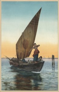 ヴェネツィアの大運河 作： Pietro Gabrini