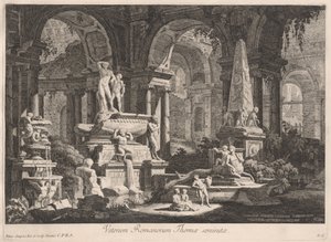 古代ローマの浴場は半分壊れている 作： Pietro Gaspari