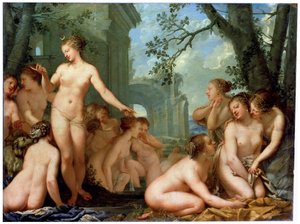 ダイアナとカリスト、17世紀 作： Pietro Liberi