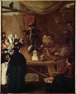 La cabane du lion - ライオンのコテージ 作： Pietro Longhi