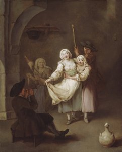 ダンス、c。 1750年。 作： Pietro Longhi