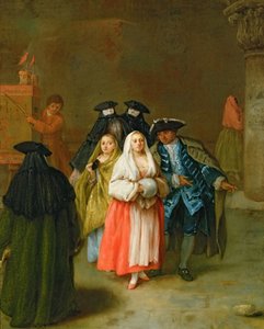 「新世界」 作： Pietro Longhi