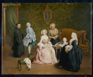 ファミリーコンサート 作： Pietro Longhi