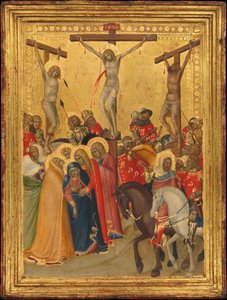 はりつけ、1340年代。 作： Pietro Lorenzetti