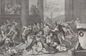 イノセントの虐殺、1730-50。 作： Pietro Monaco