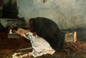 ピエトロ・パジェッタ（1845-1911）による『憎しみ 作： Pietro Pajetta