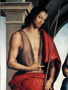 聖ヨハネ・バプティストの詳細（絵画 作： Pietro Perugino