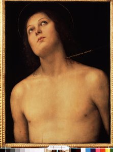 聖セバスチャン 作： Pietro Perugino