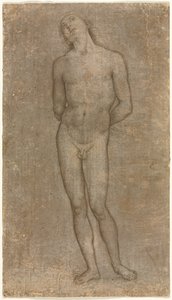 聖セバスチャン、c。 1493。 作： Pietro Perugino