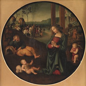 聖家族 作： Pietro Perugino