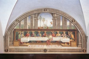 最後の晩餐 作： Pietro Perugino