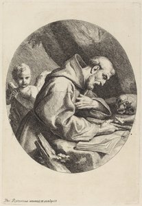 聖フランシスコ 作： Pietro Antonio Rotari