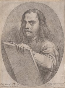 自画像、約。 1645年。 作： Pietro Testa
