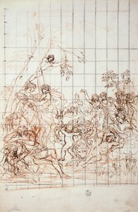 黄金時代のフレスコ画の習作