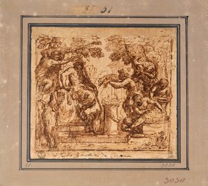 パンへのオファーのための勉強 作： Pietro da Cortona