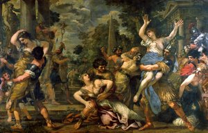 サビネスのレイプ 作： Pietro da Cortona