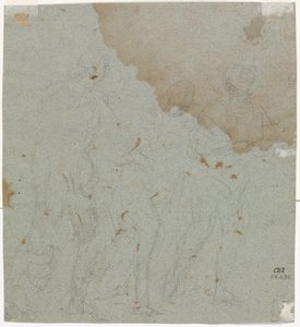 ロットと彼の娘のためのスケッチ、1600年代。