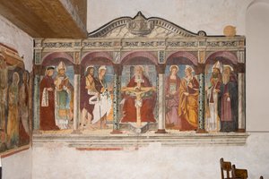 サン・ピエトロ・パウロ教会（イタリア、フリウリ州、ヴァルヴァゾーネ）（フレッシュ 作： Pietro da Vicenza